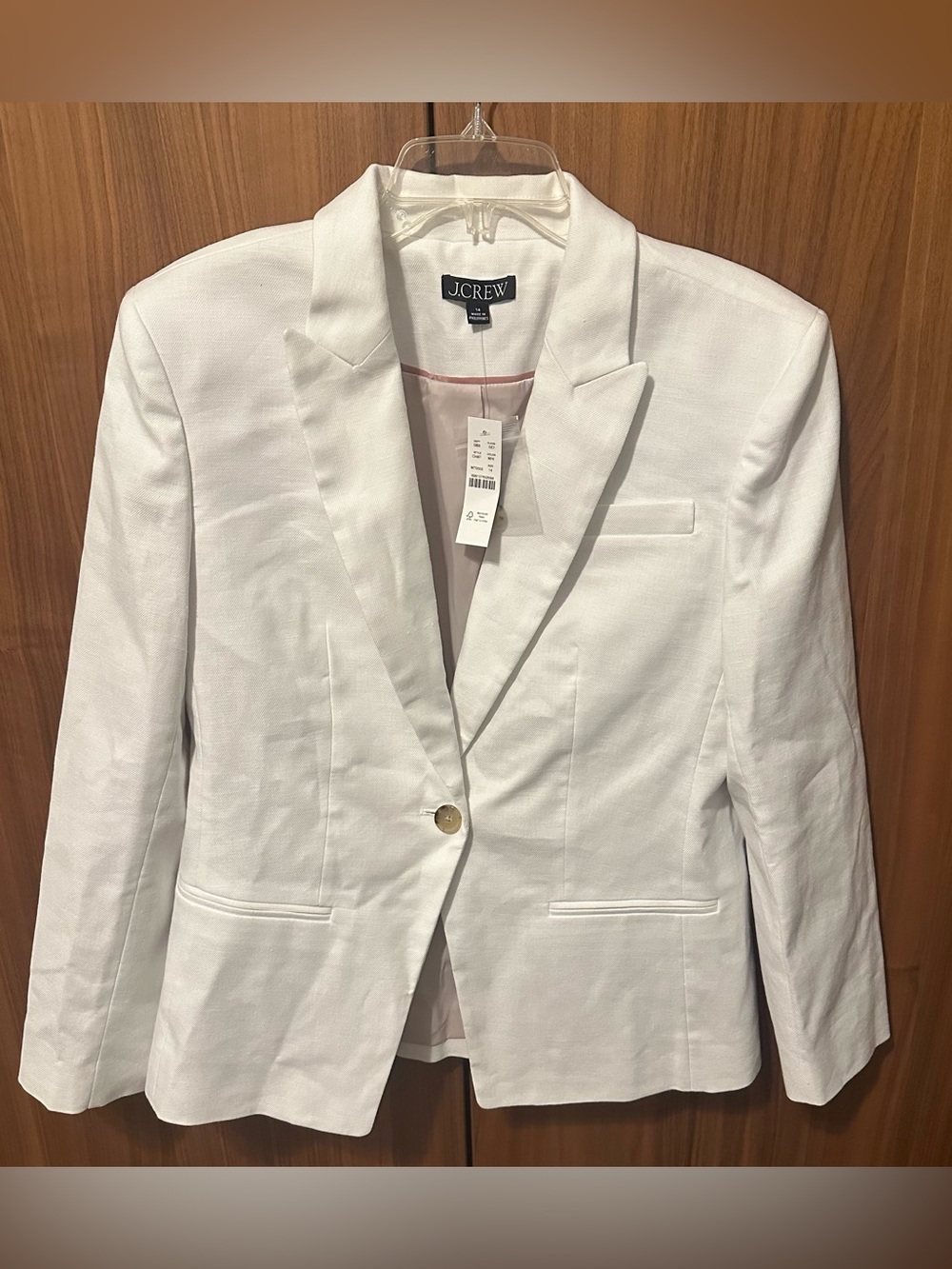 J. Crew White Women's Blazer